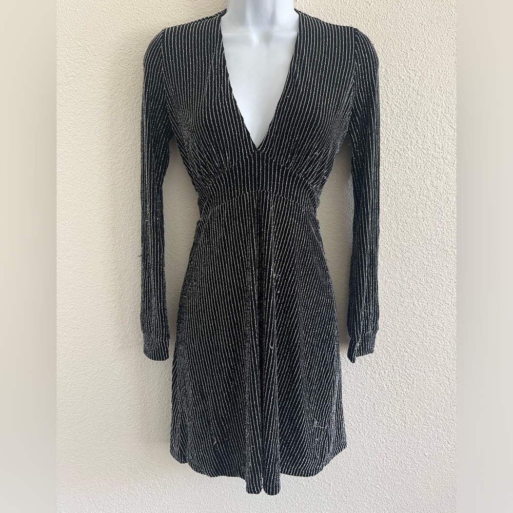 Veronica M Metallic Midi Dress
